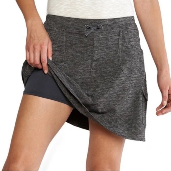 Kuhl Skirts Kuhl Mova Gray Hiking Athletic Skort With Pockets